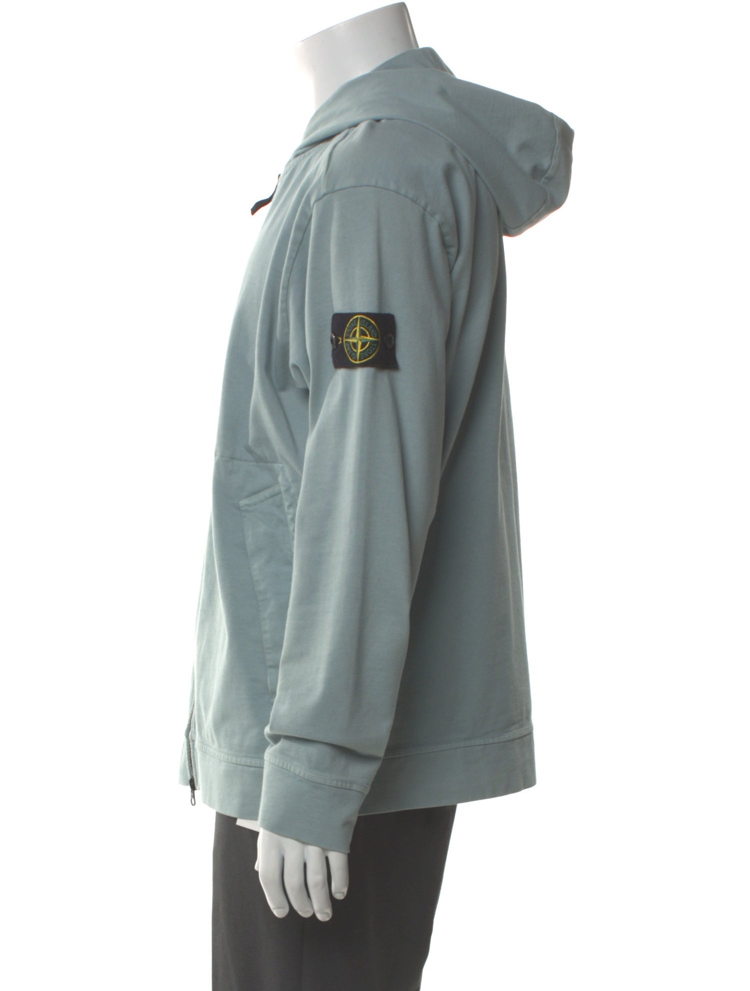 Stone Island Mock Neck Long Sleeve Cardigan