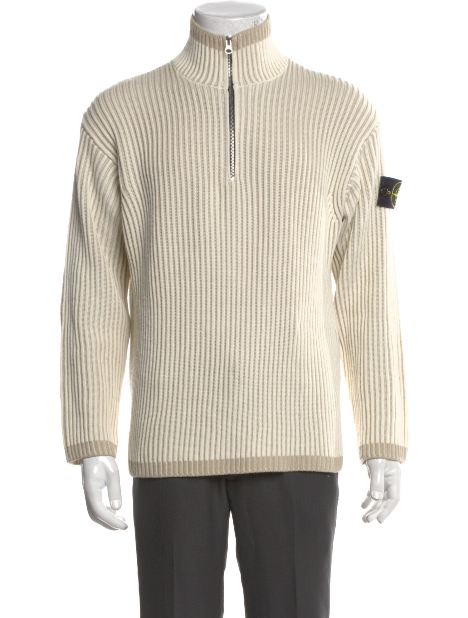 Stone Island Turtleneck Long Sleeve Cardigan