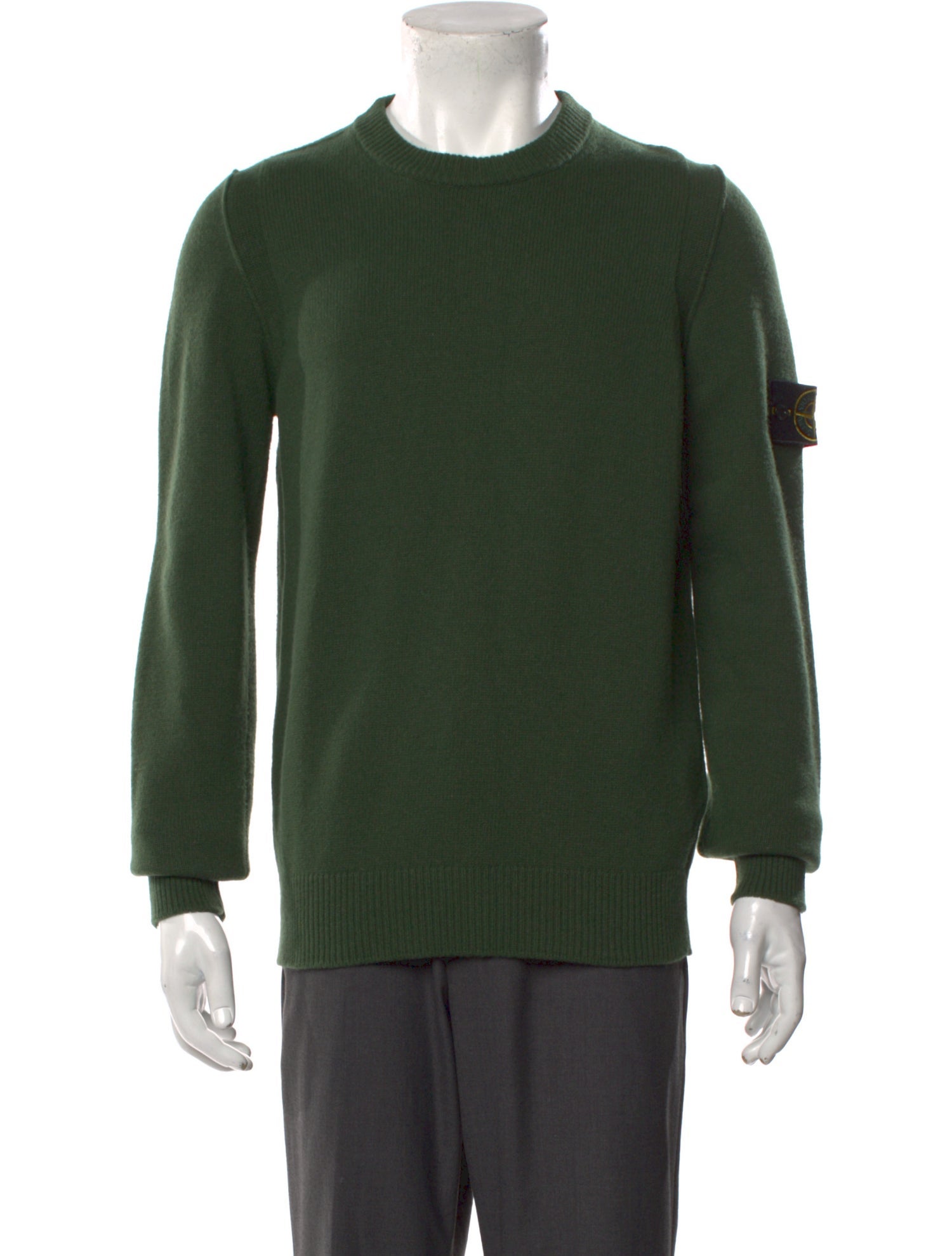 Stone Island Wool Crew Neck Pullover