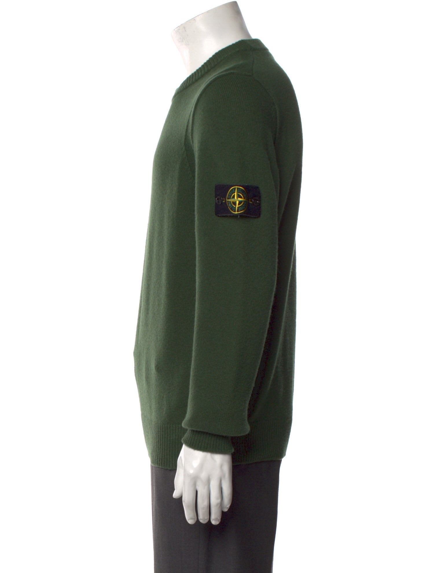 Stone Island Wool Crew Neck Pullover