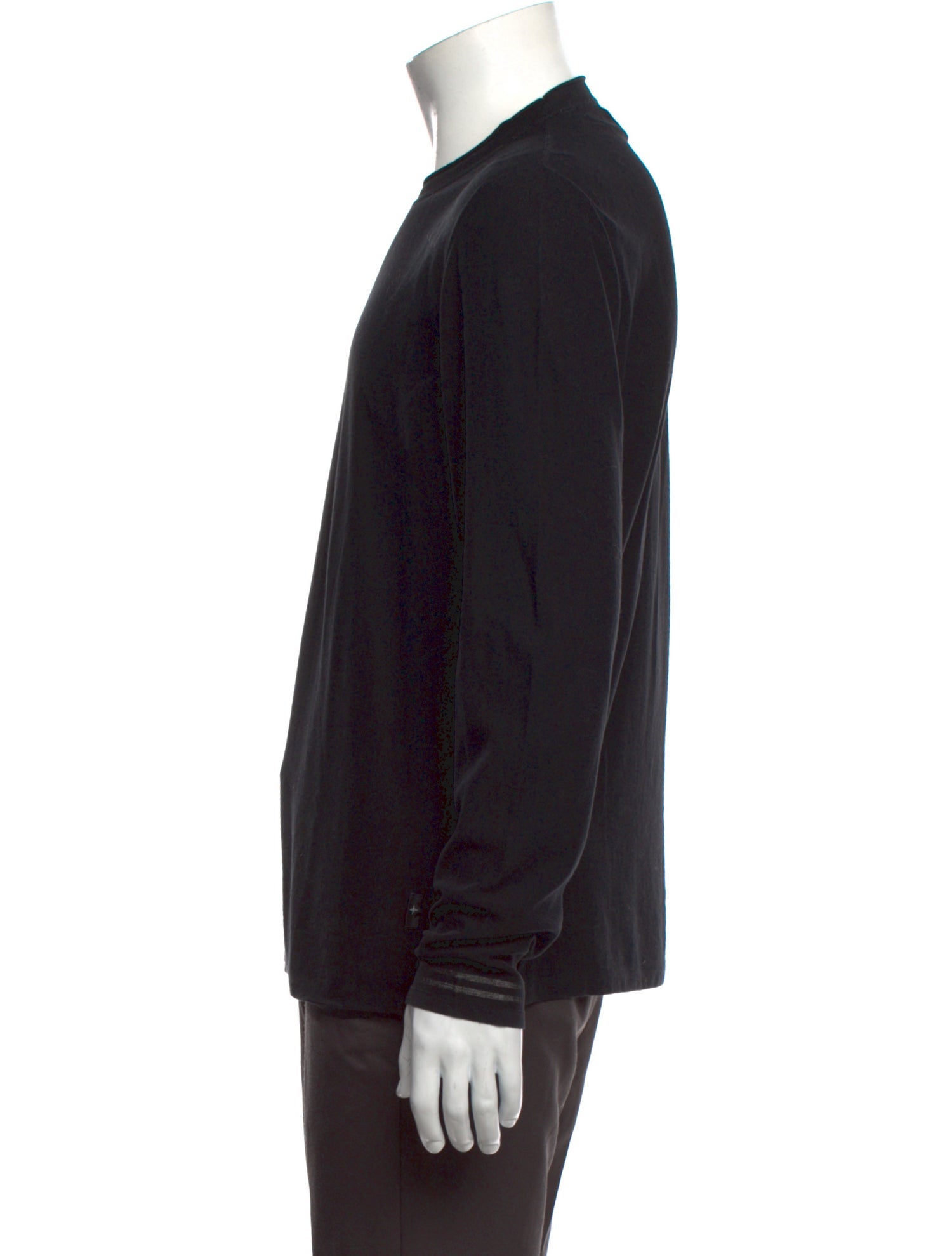 Stone Island Crew Neck Long Sleeve T-Shirt