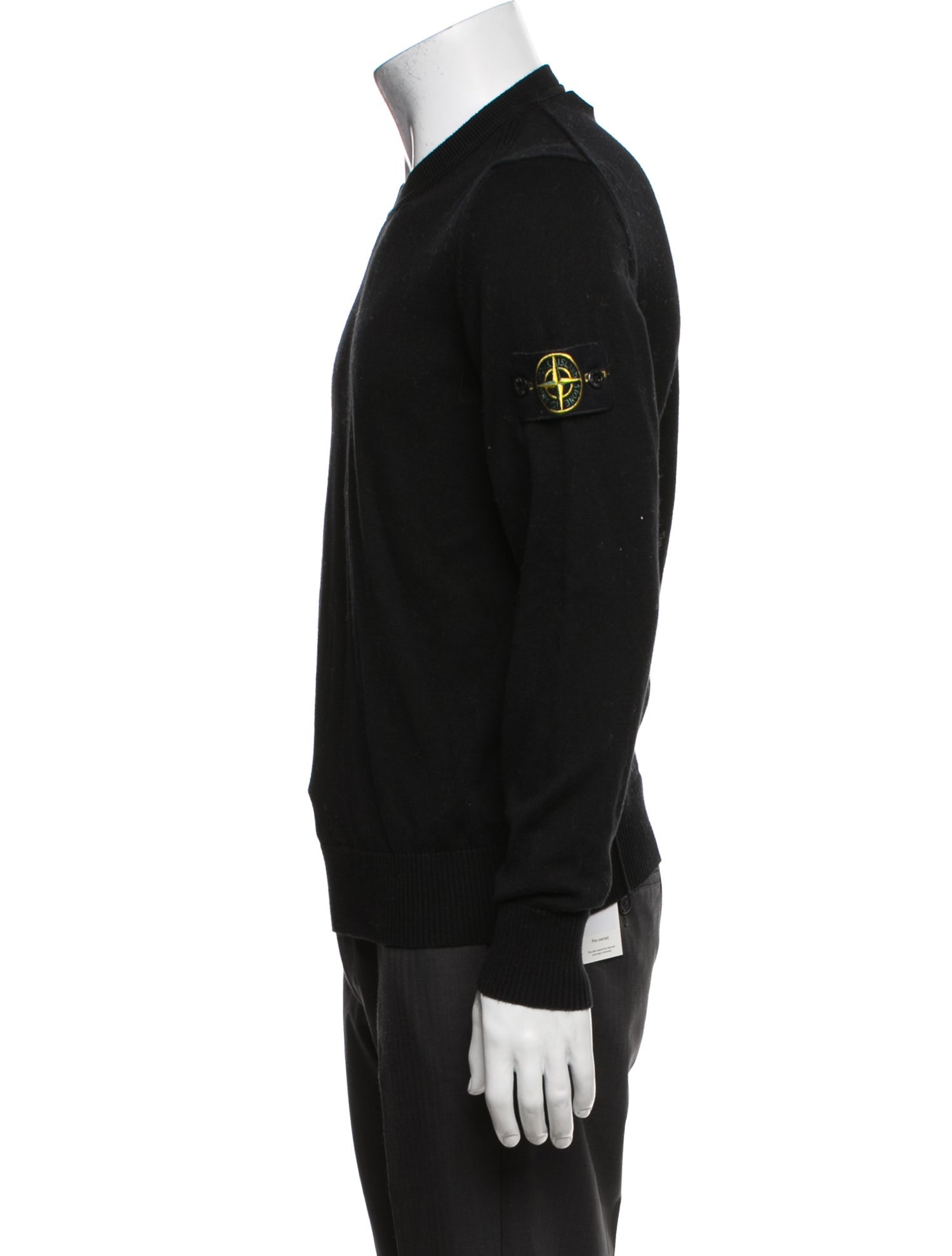 Stone Island Crew Neck Long Sleeve Pullover