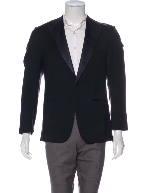 Isaia Wool Tuxedo Jacket wool