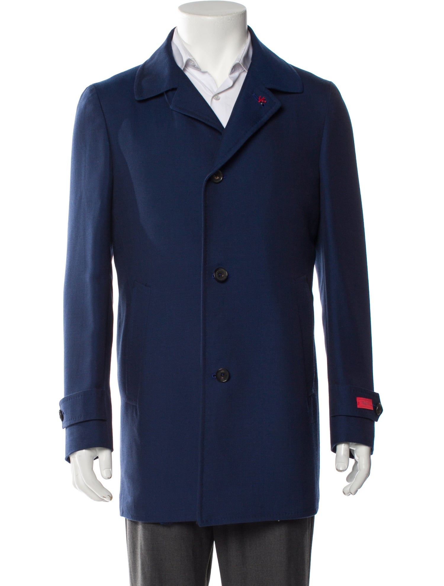 Isaia Wool Peacoat w/ Tags