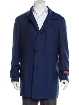Isaia Wool Overcoat