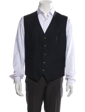 Isaia Wool Blazer and Vest Set