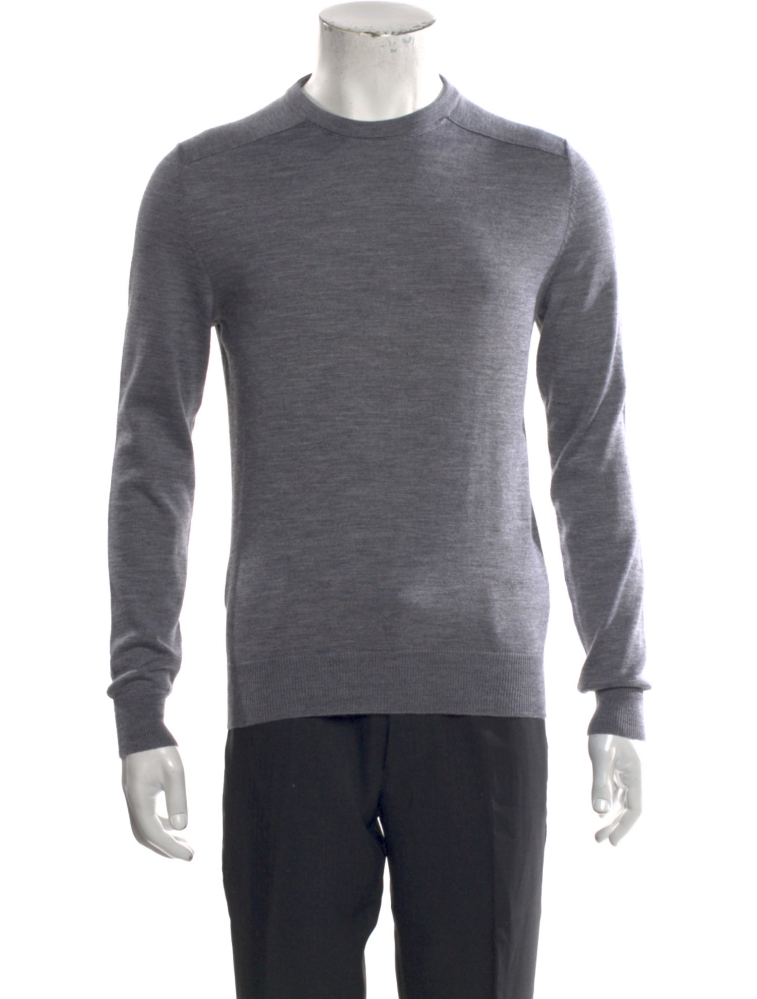 Isaia Wool Crew Neck Pullover