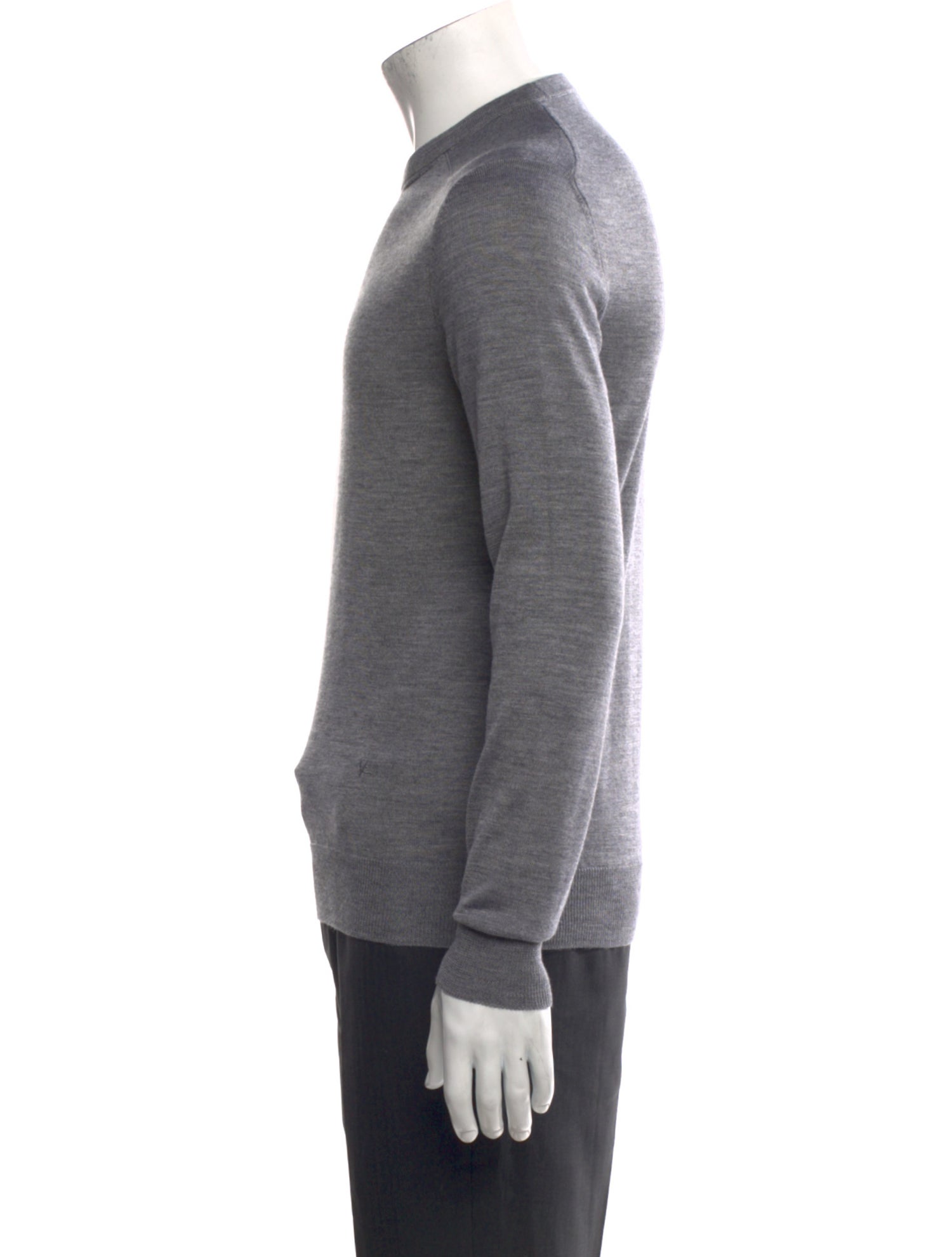 Isaia Wool Crew Neck Pullover