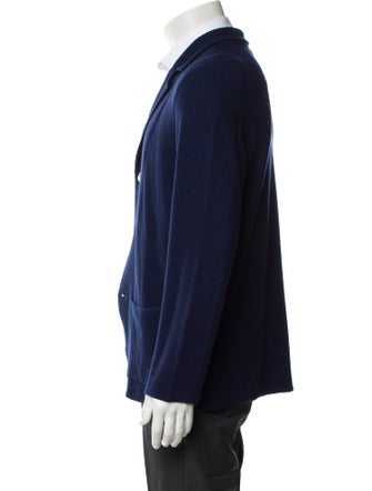 Isaia Wool V-Neck Cardigan