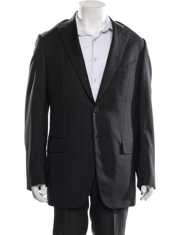 Isaia Outerwear Wool Overcoat Us44, It54 | XXL