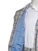 Isaia Wool Plaid Print Three-Piece Suit