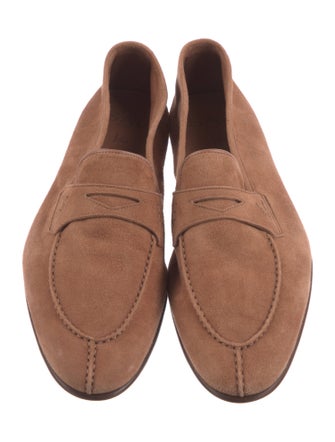 Isaia Suede Dress Loafers