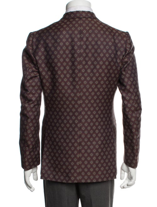 Isaia Printed Blazer