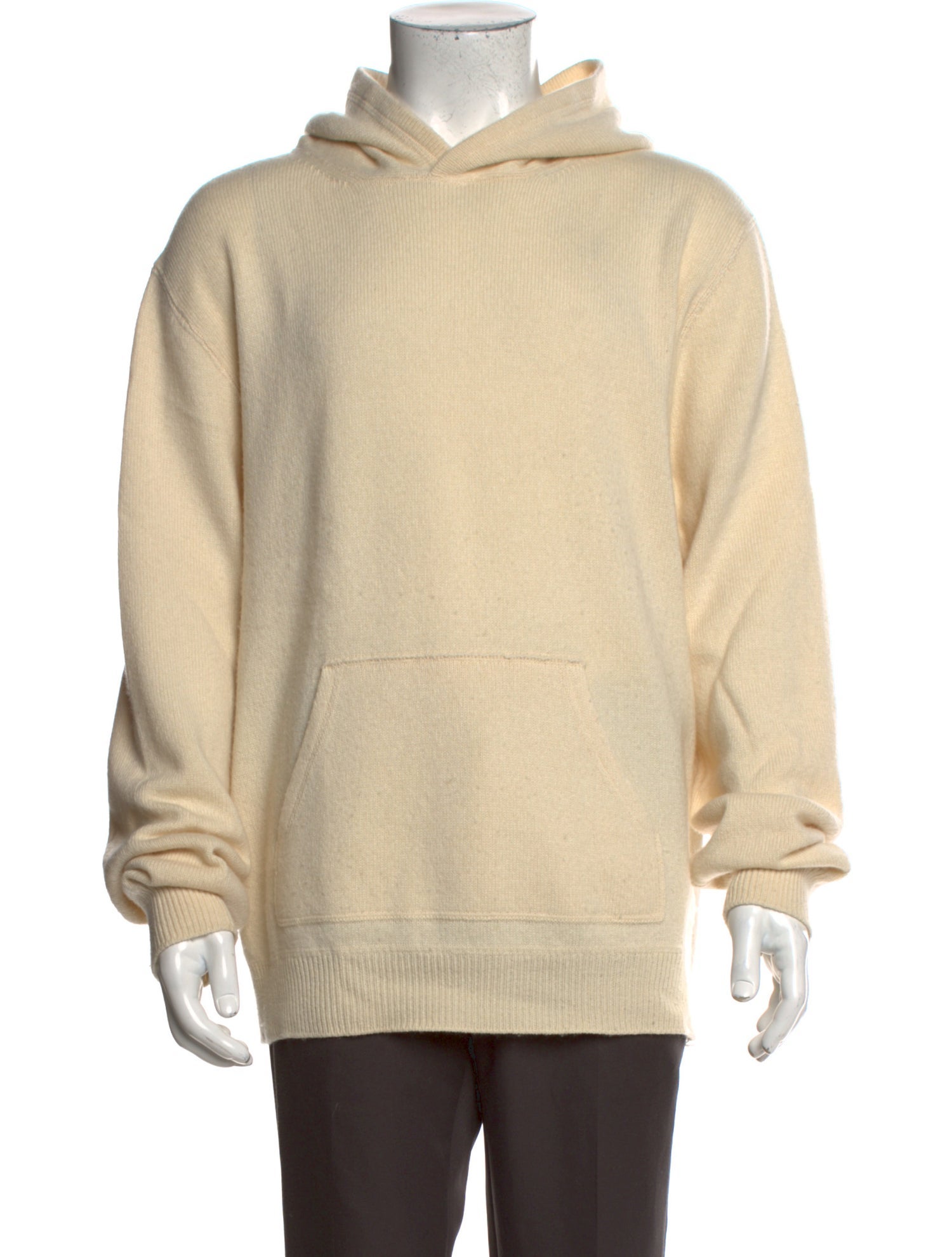 Isaia Cashmere V-Neck Hoodie