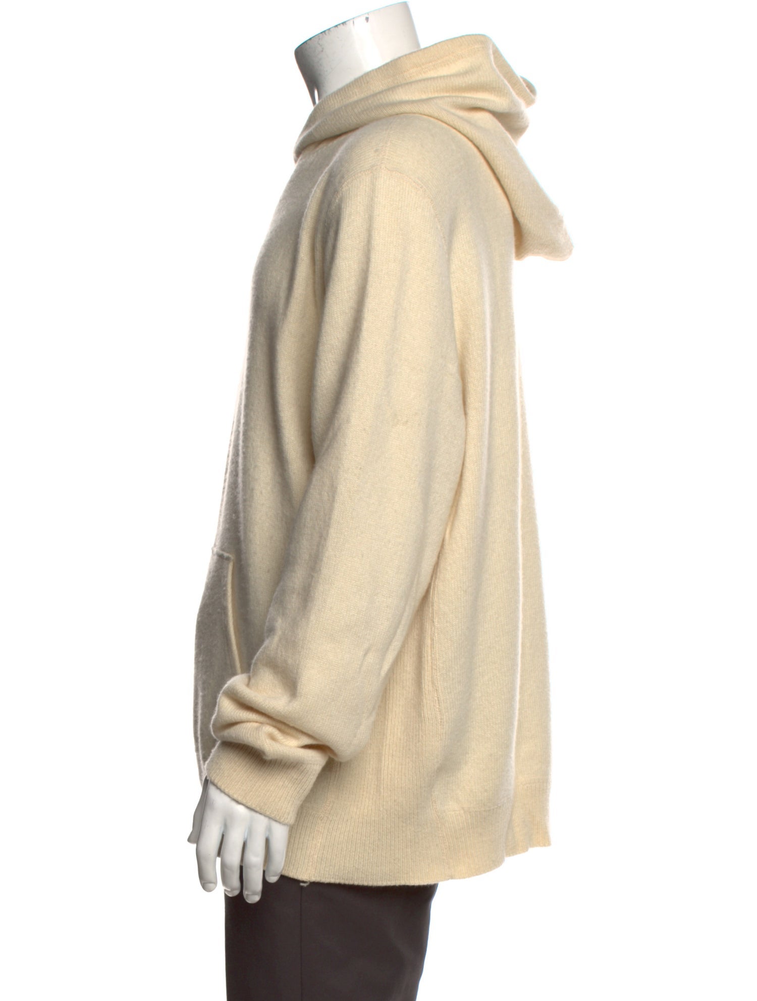 Isaia Cashmere V-Neck Hoodie