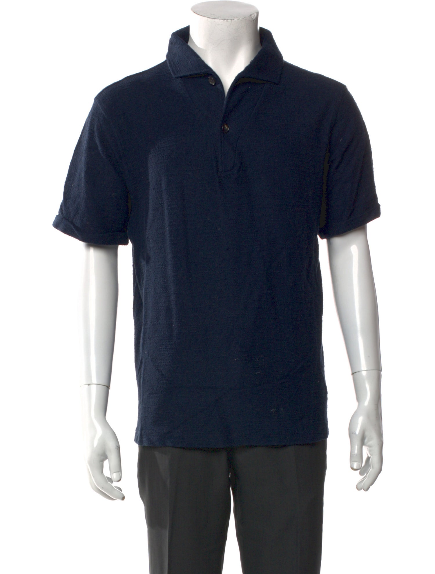 Isaia Collar Short Sleeve Polo Shirt