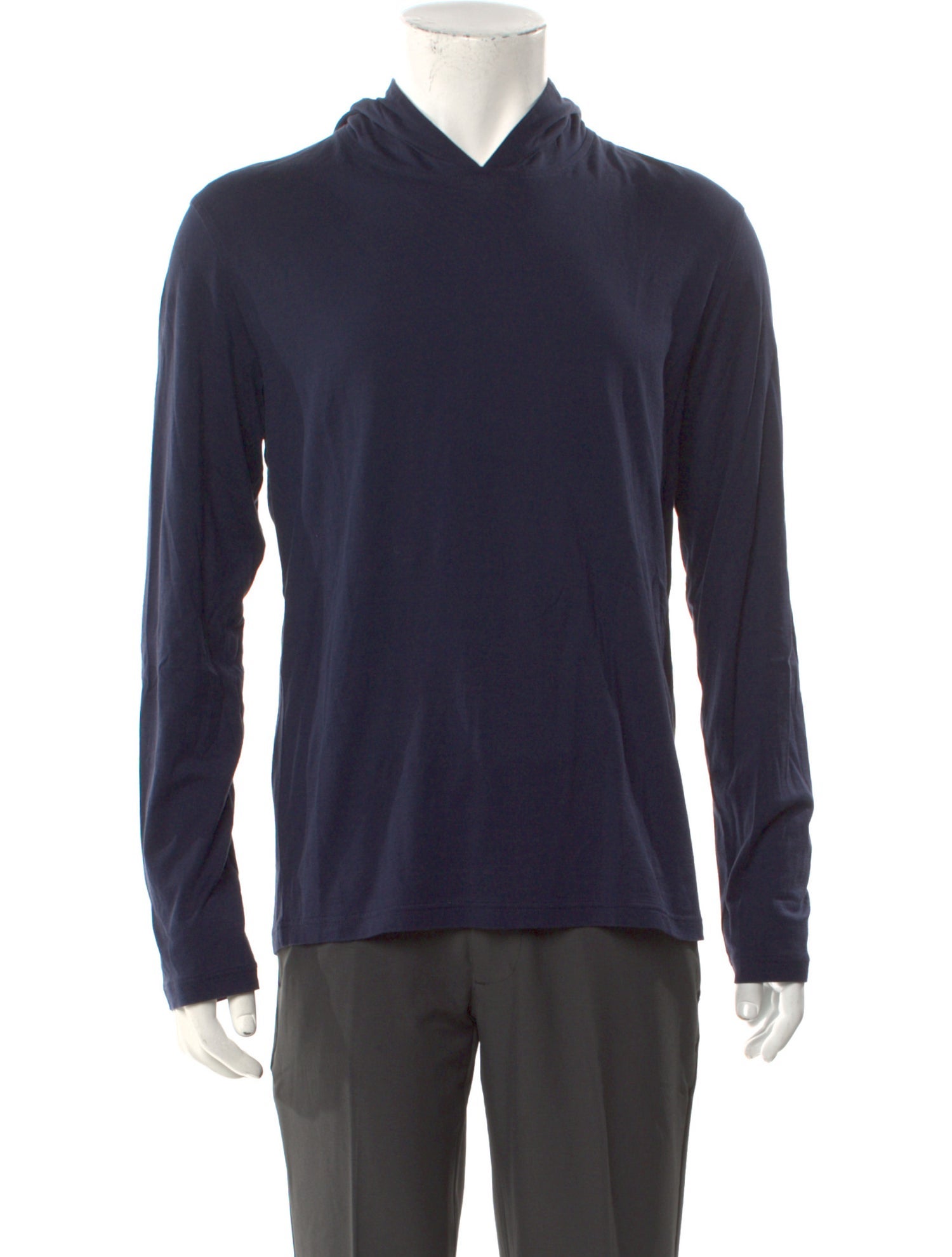 Isaia Silk V-Neck Sweatshirt