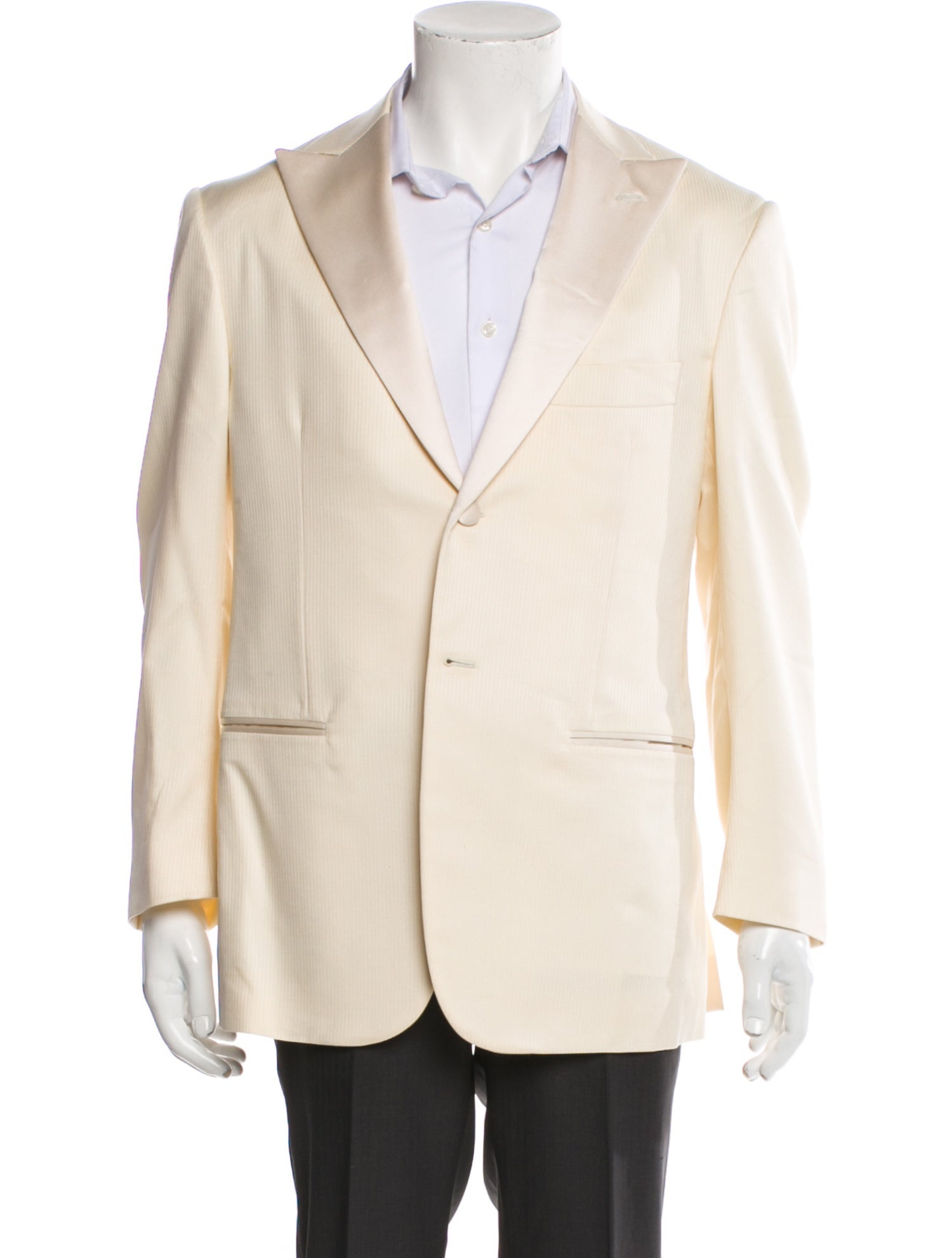 Isaia Silk Blazer