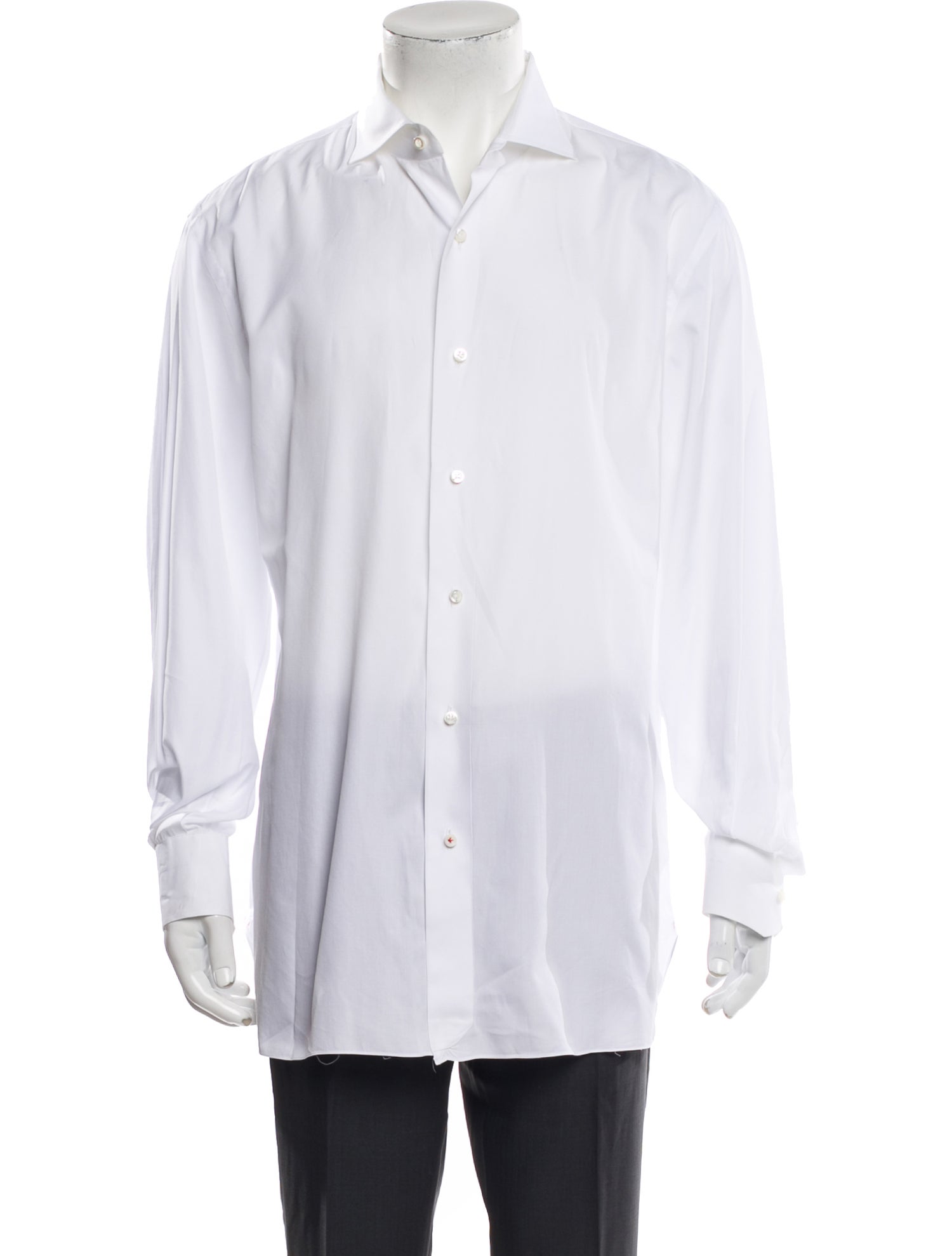 Isaia Long Sleeve Dress Shirt