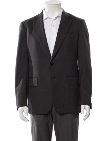 Isaia Suiting Wool Two-Piece Suit XXL