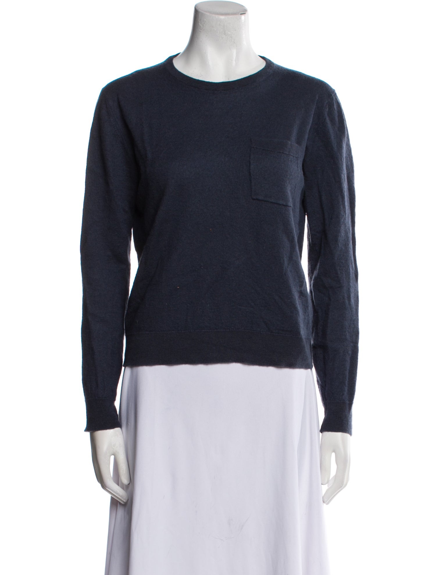 Isaia Wool Crew Neck Sweatshirt