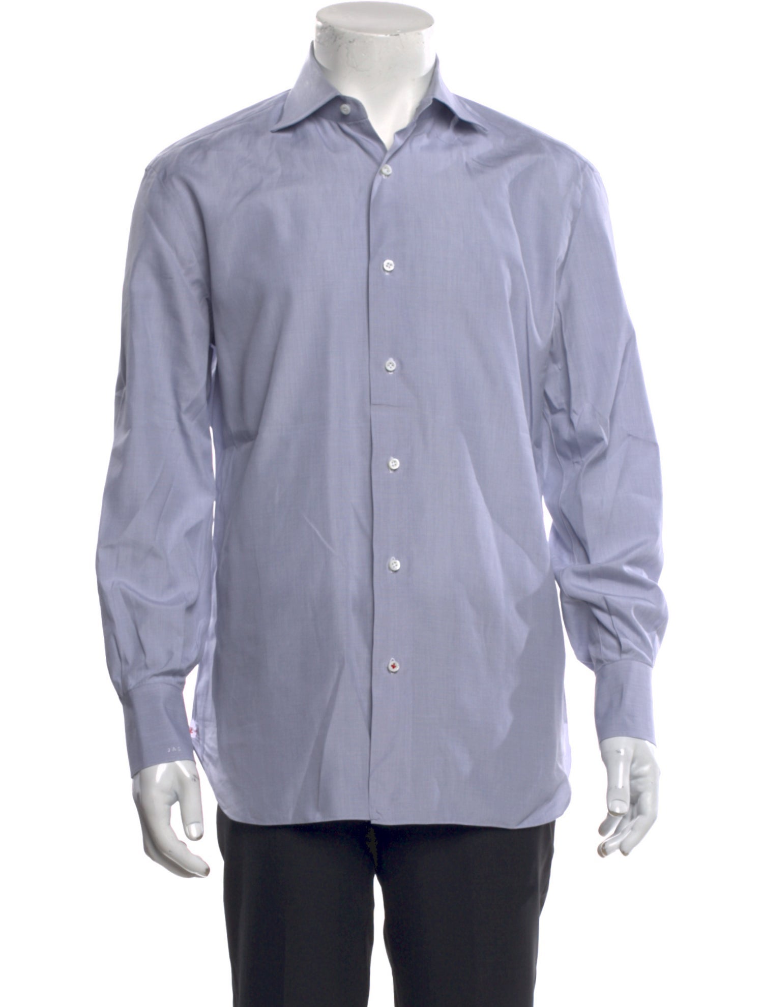 Isaia Long Sleeve Dress Shirt