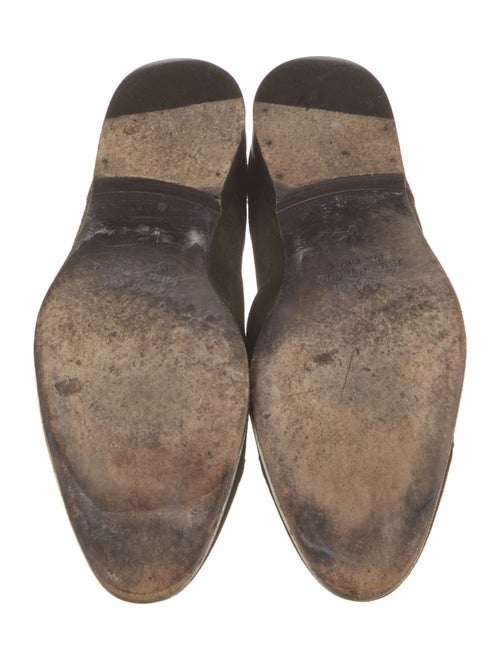 Isaia Suede Monk Straps