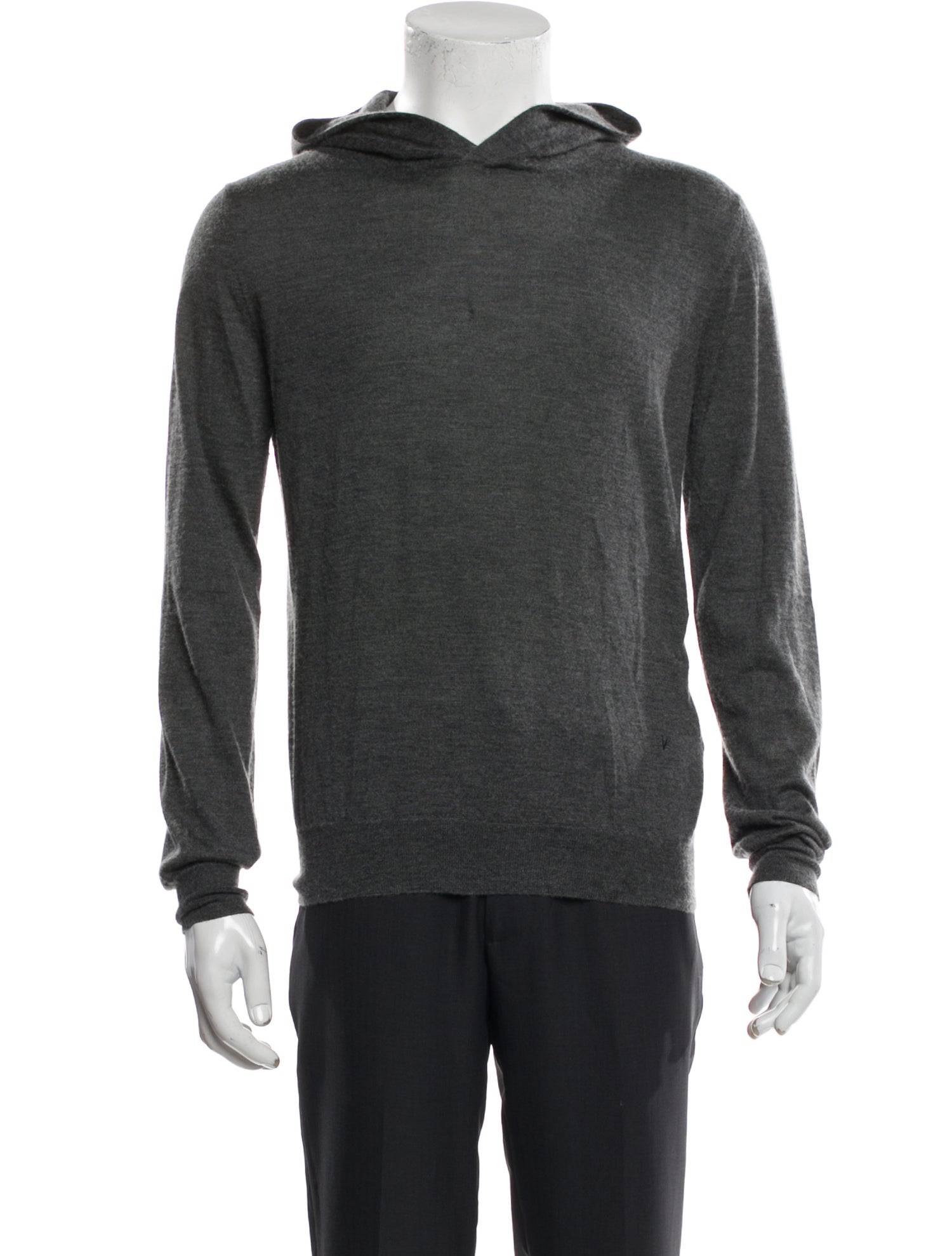 Isaia Cashmere Crew Neck Hoodie