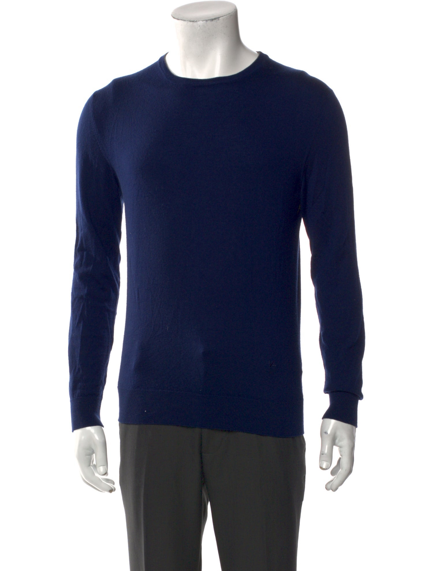 Isaia Merino Wool Crew Neck Pullover