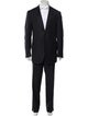 Isaia Wool Striped Two-Piece Suit
