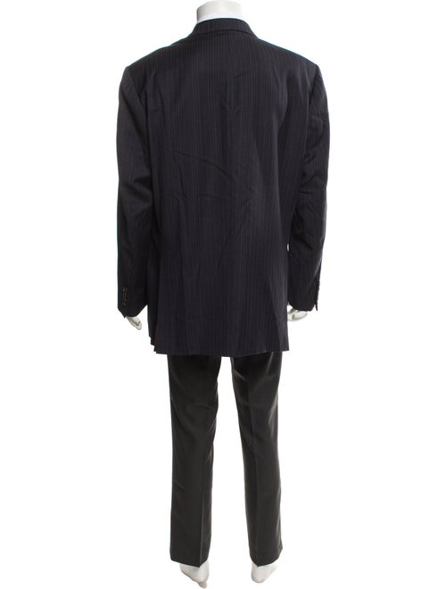 Isaia Wool Striped Blazer