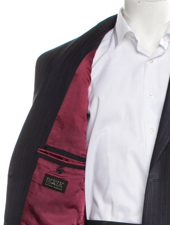 Isaia Wool Striped Blazer