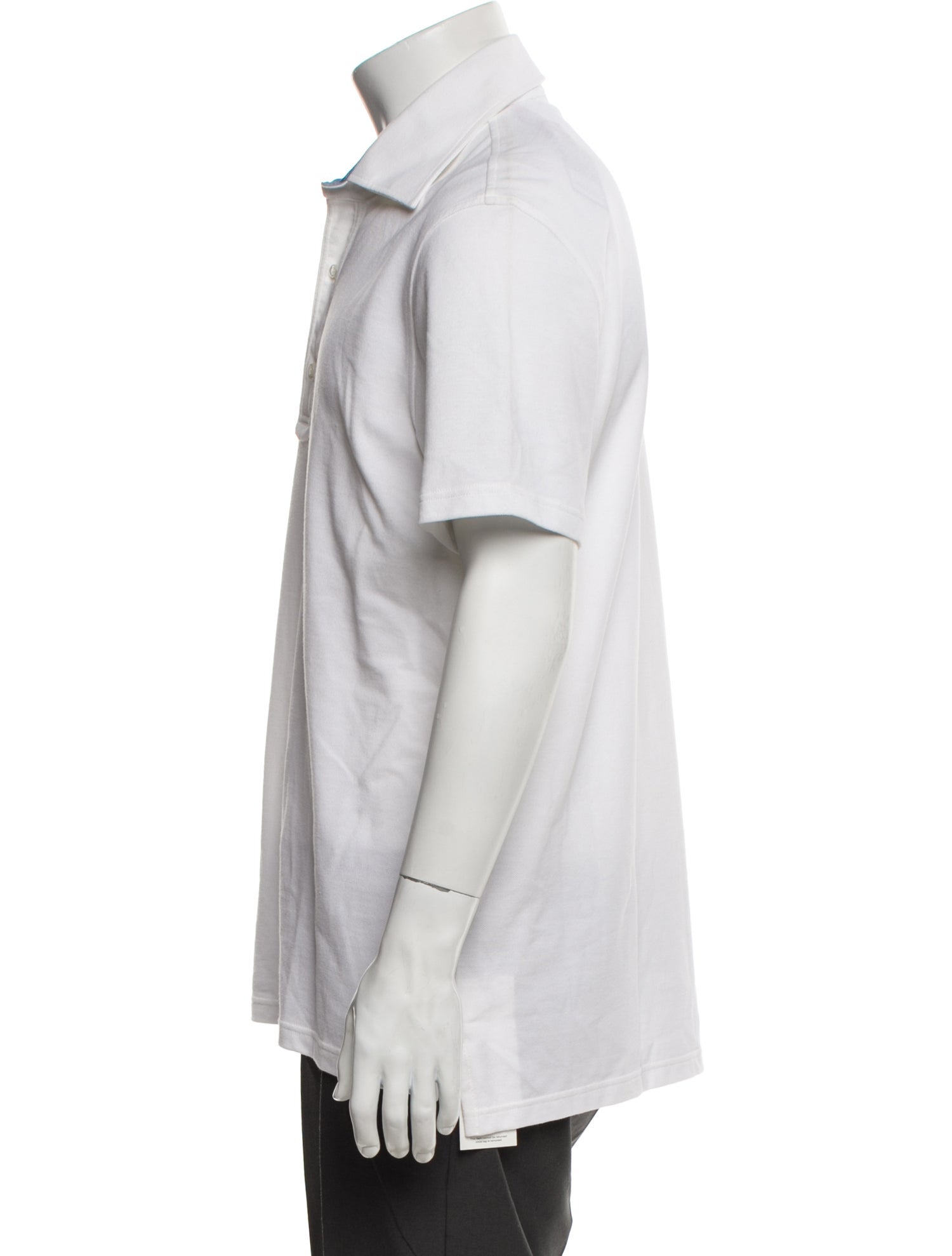 Isaia Crew Neck Short Sleeve Polo Shirt w/ Tags