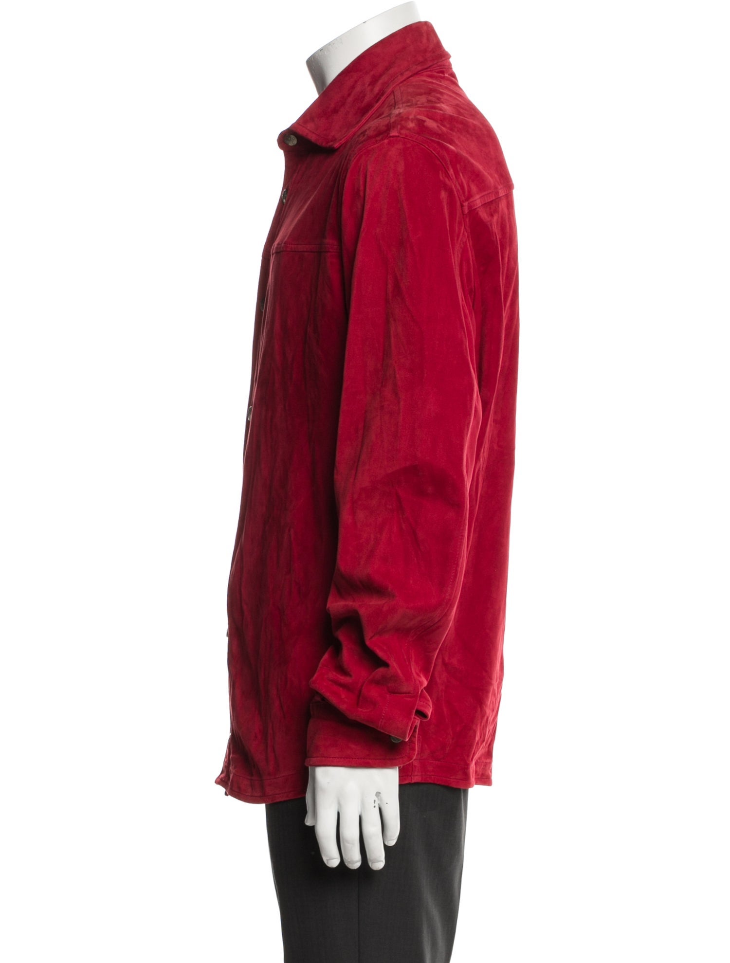 Isaia Leather Jacket