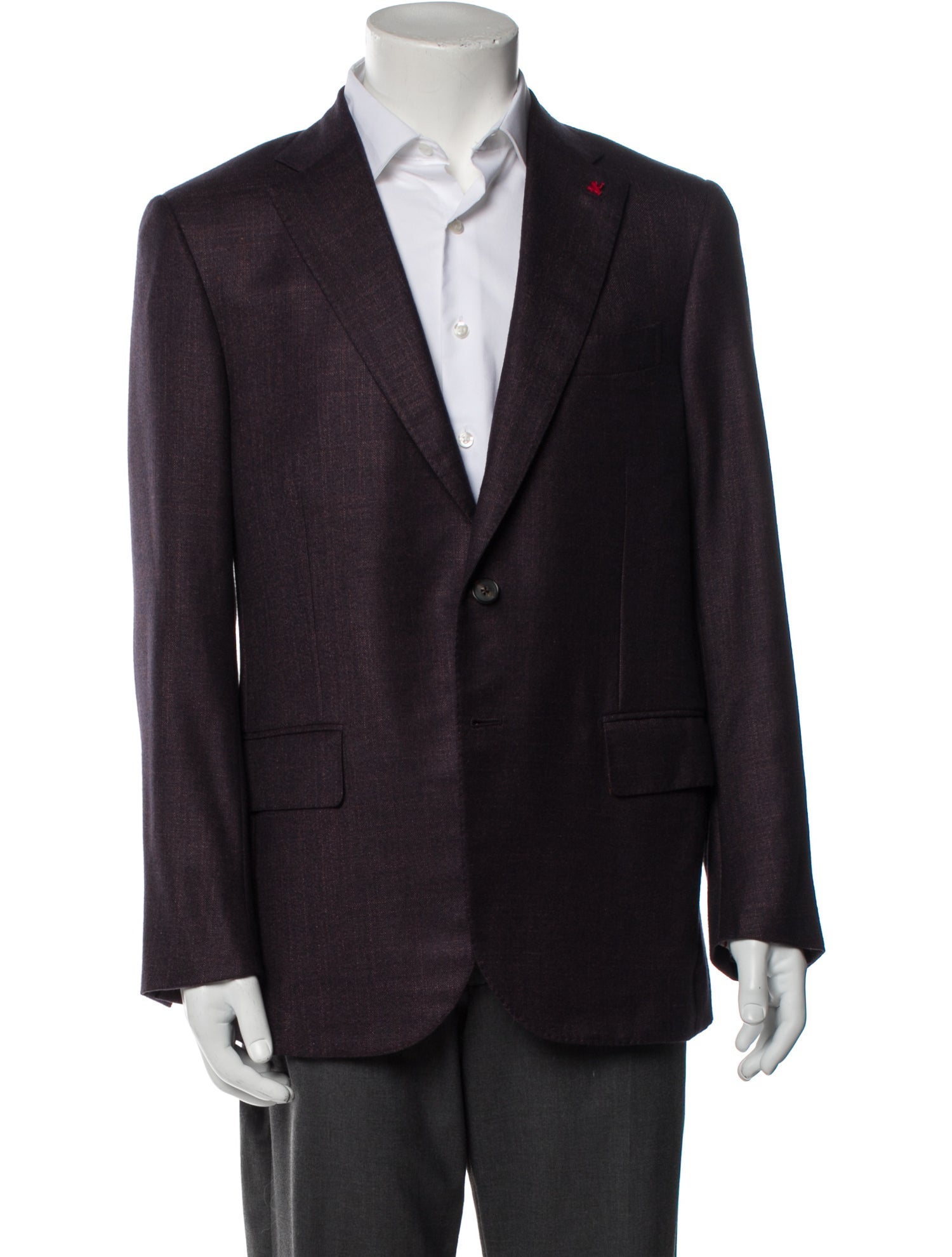 Isaia Silk Blazer