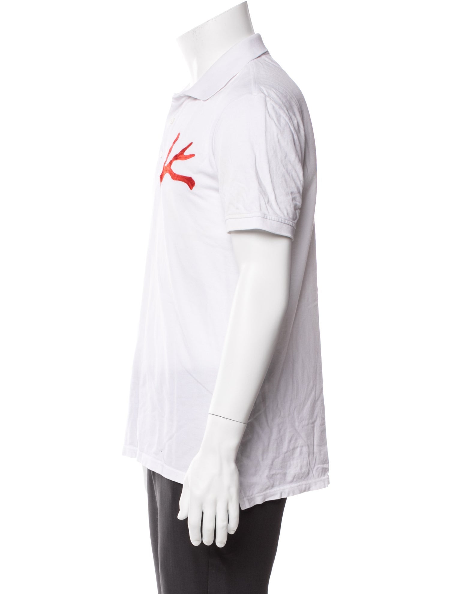 Isaia Collar Short Sleeve Polo Shirt