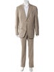 Isaia Wool Striped Two-Piece Suit