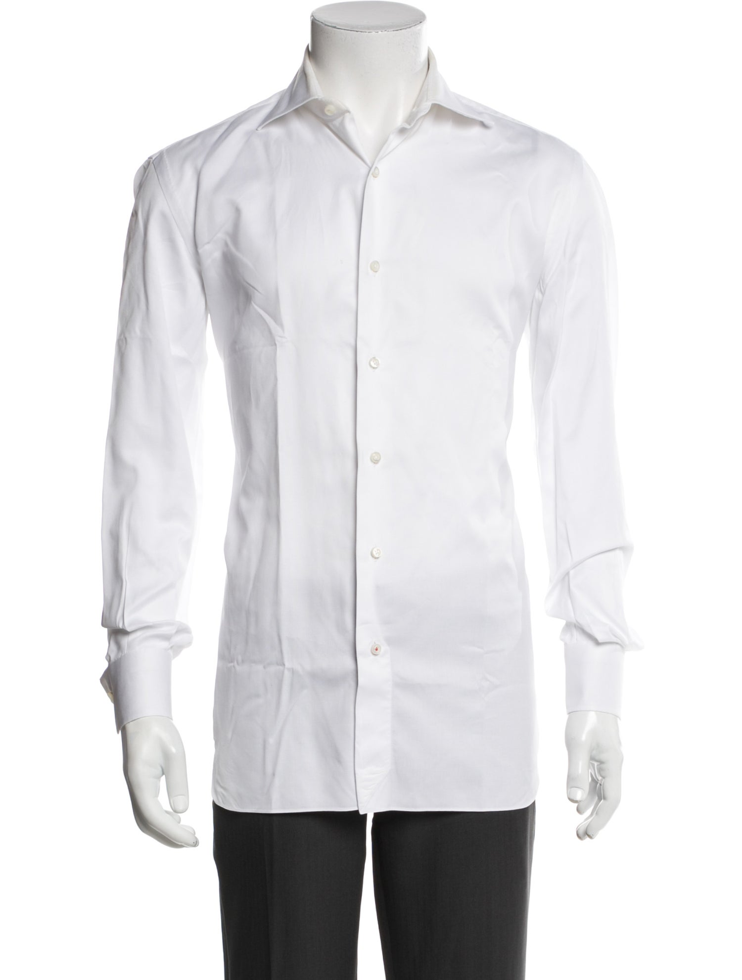 Isaia Long Sleeve Dress Shirt