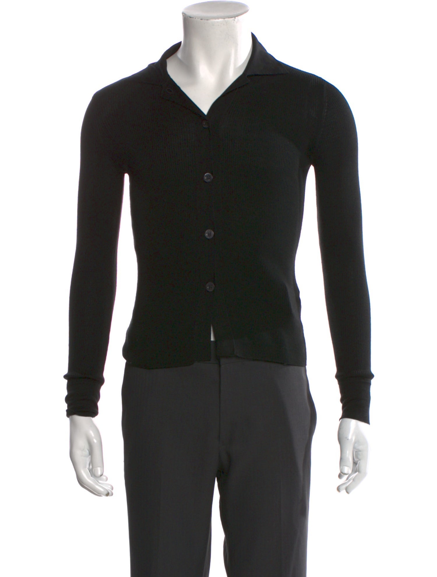 Isaia V-Neck Long Sleeve Cardigan