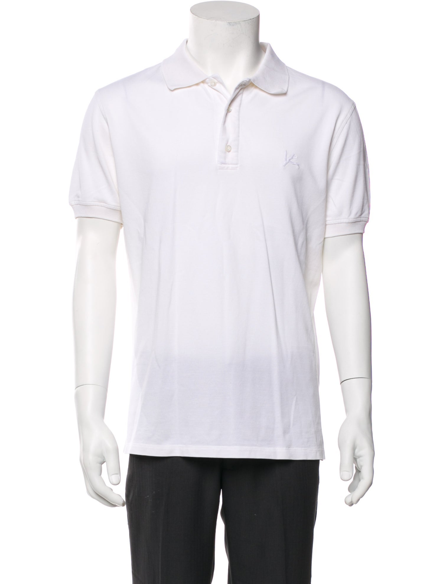 Isaia Collar Short Sleeve Polo Shirt