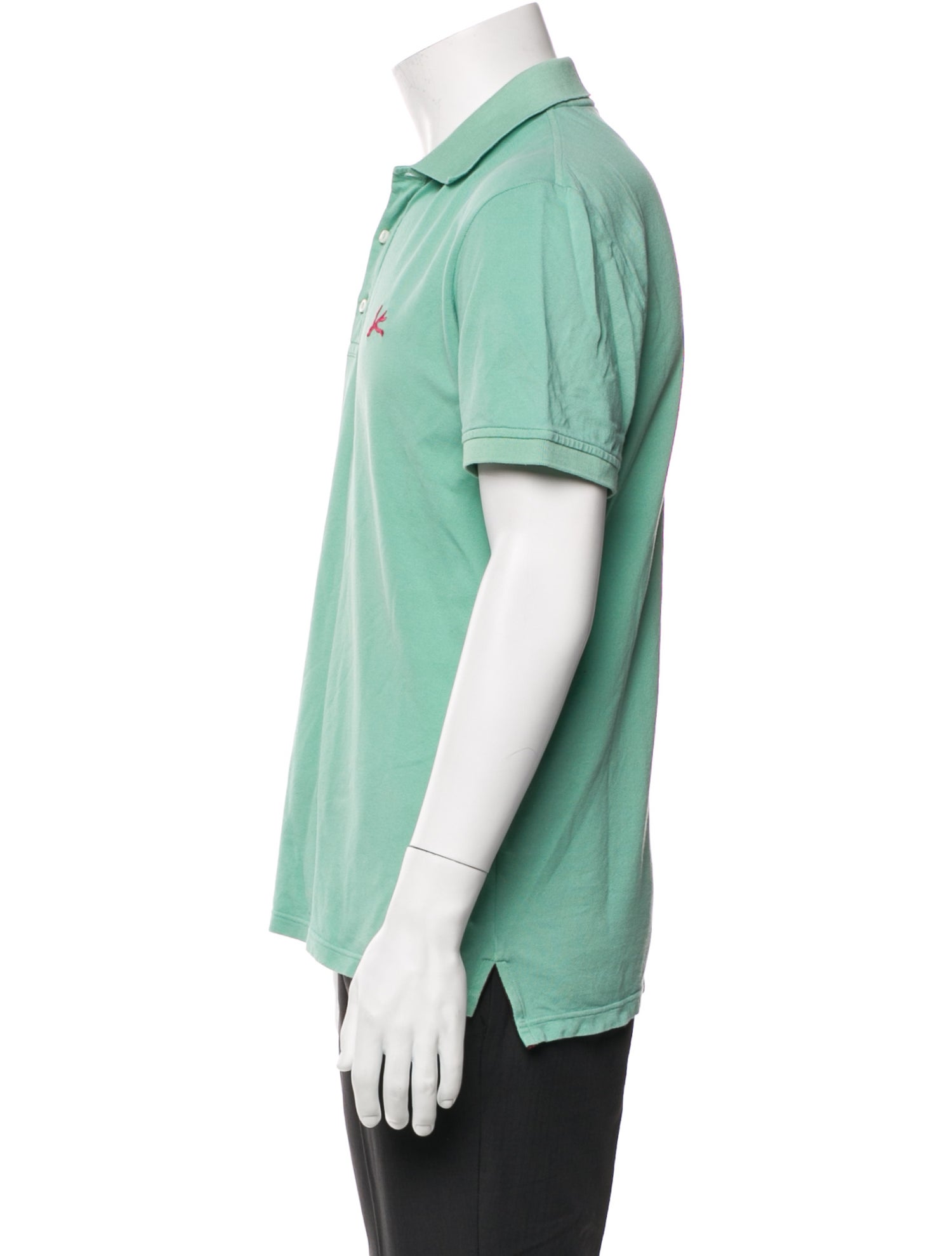 Isaia Collar Short Sleeve Polo Shirt