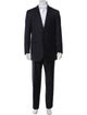 Isaia Wool Striped Two-Piece Suit