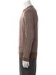 Isaia Wool Striped Pullover