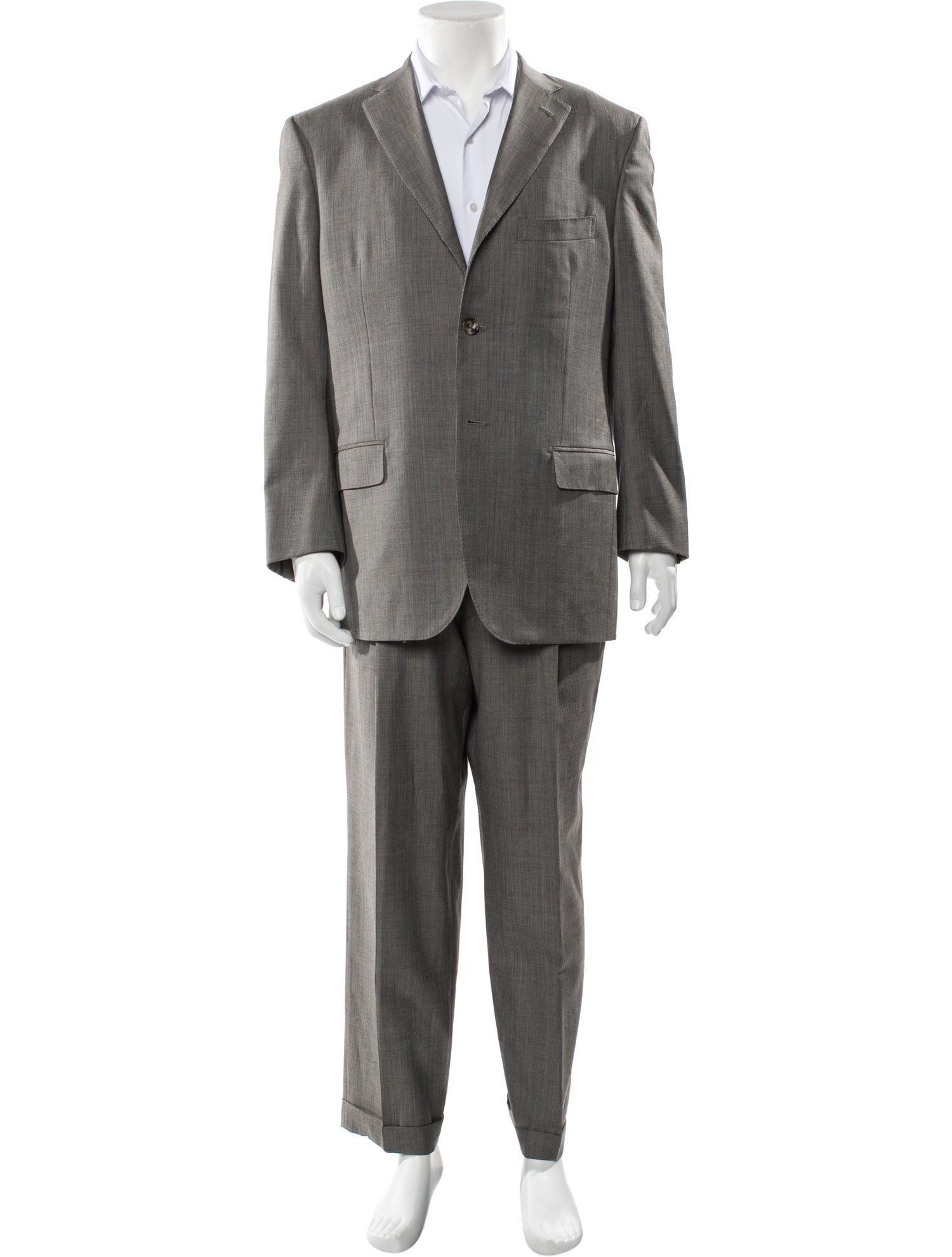 Isaia Wool Two-Piece Suit