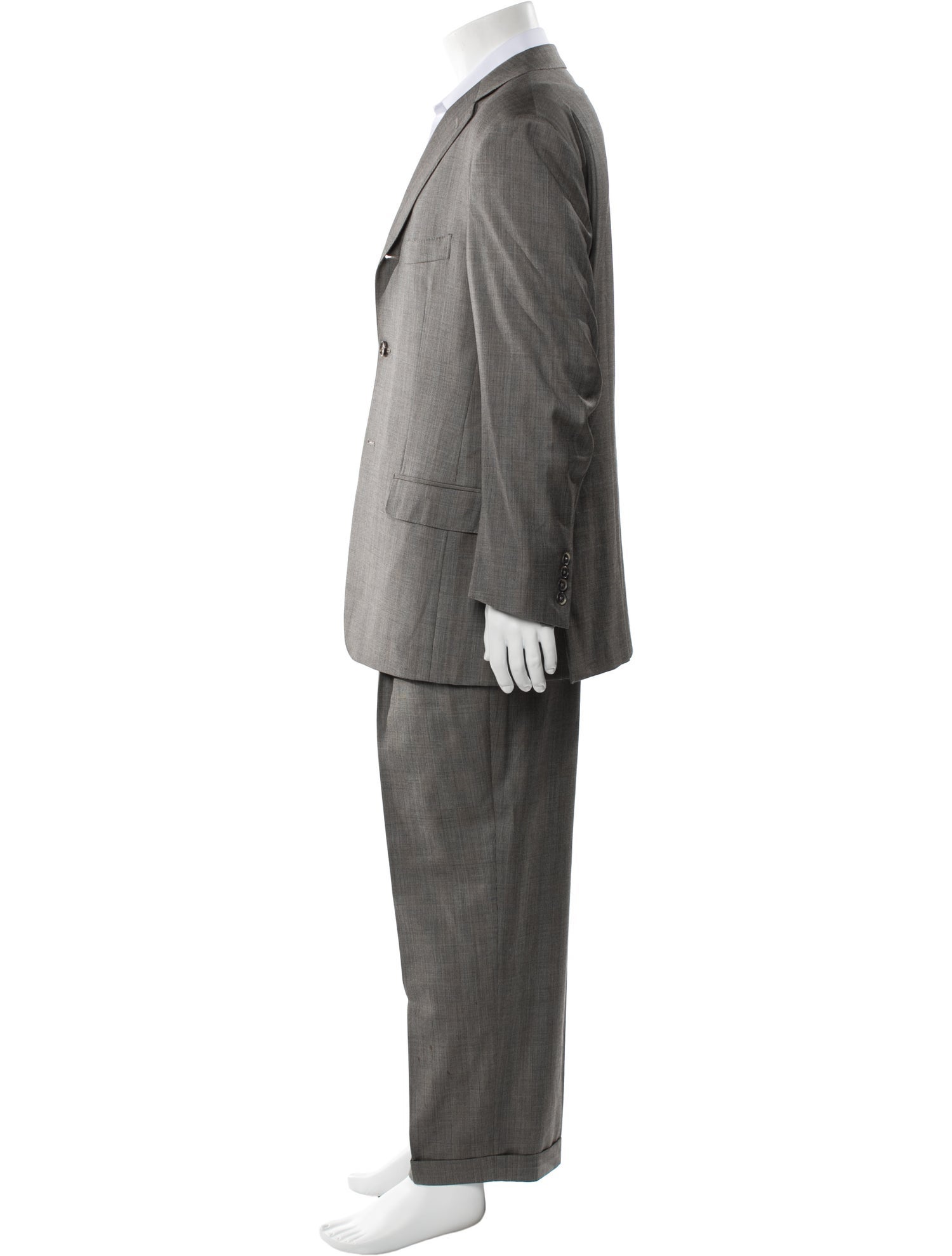 Isaia Wool Two-Piece Suit