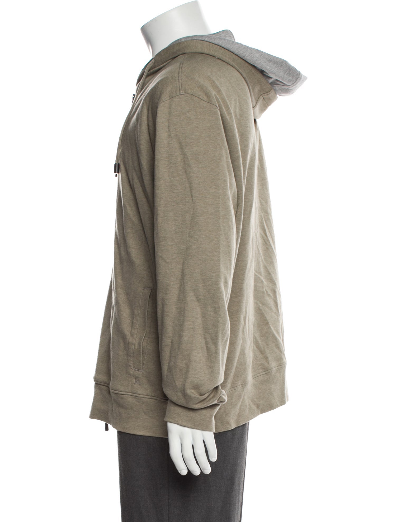 Isaia Crew Neck Long Sleeve Hoodie