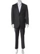 Isaia Wool Striped Two-Piece Suit