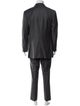 Isaia Wool Striped Two-Piece Suit