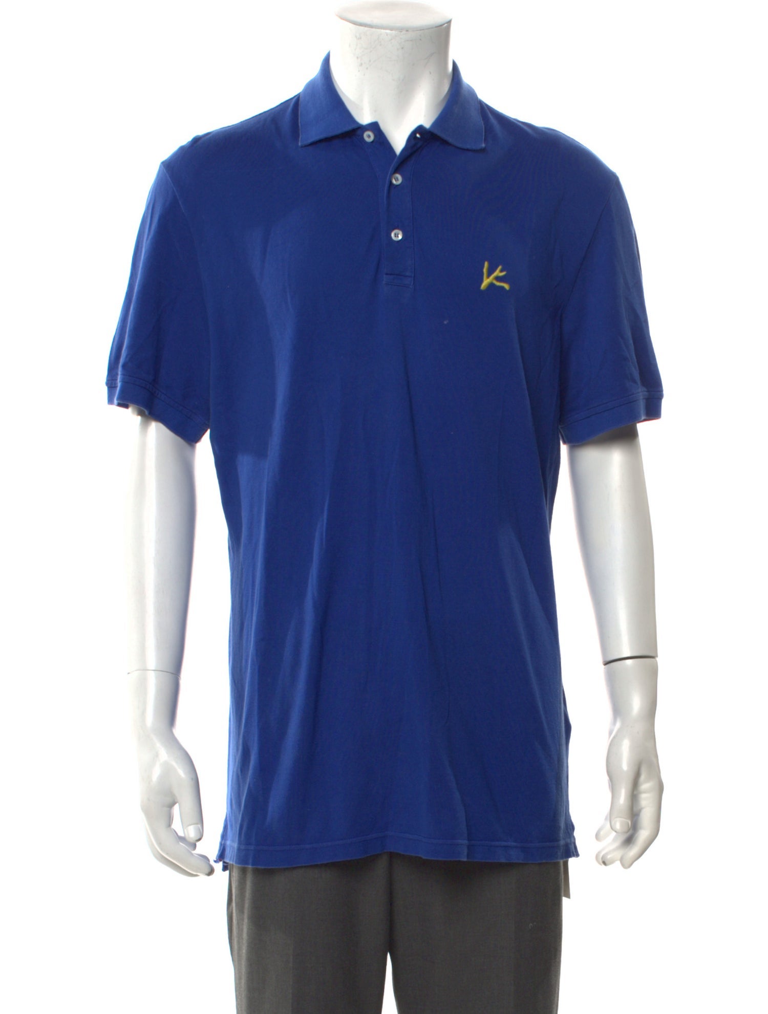 Isaia Collar Short Sleeve Polo Shirt