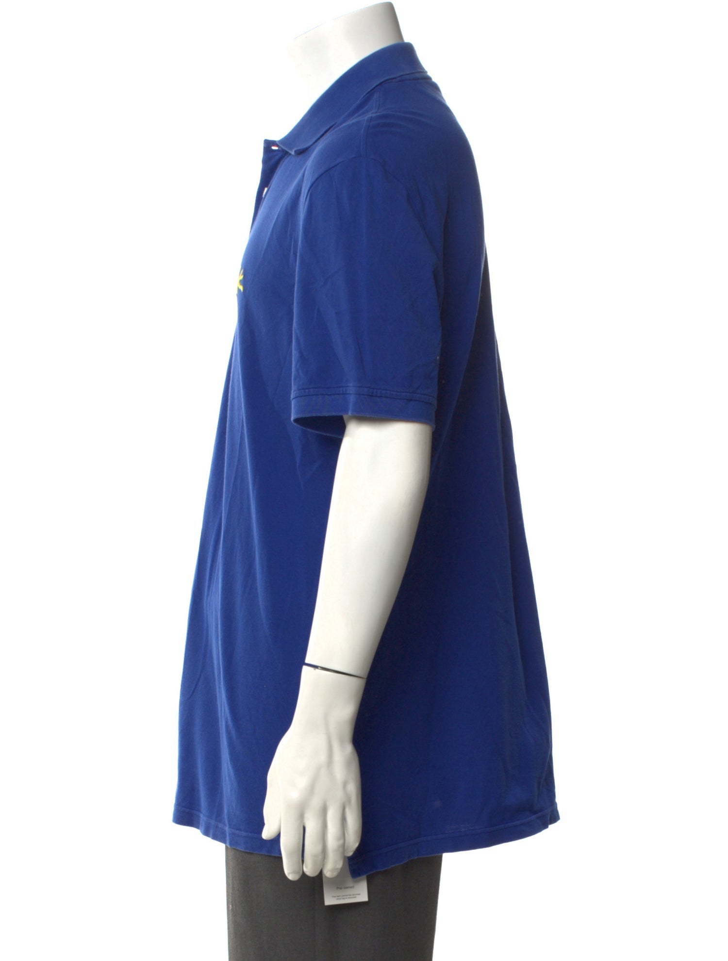 Isaia Collar Short Sleeve Polo Shirt